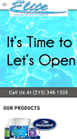 Mobile Screenshot of elite-swimmingpool.com